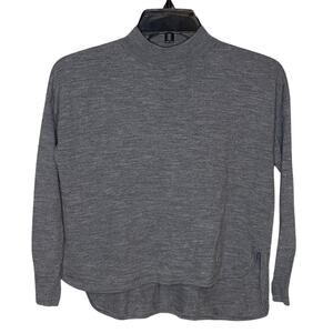Madewell Womens Turtleneck Sweater | Gray | Size XS